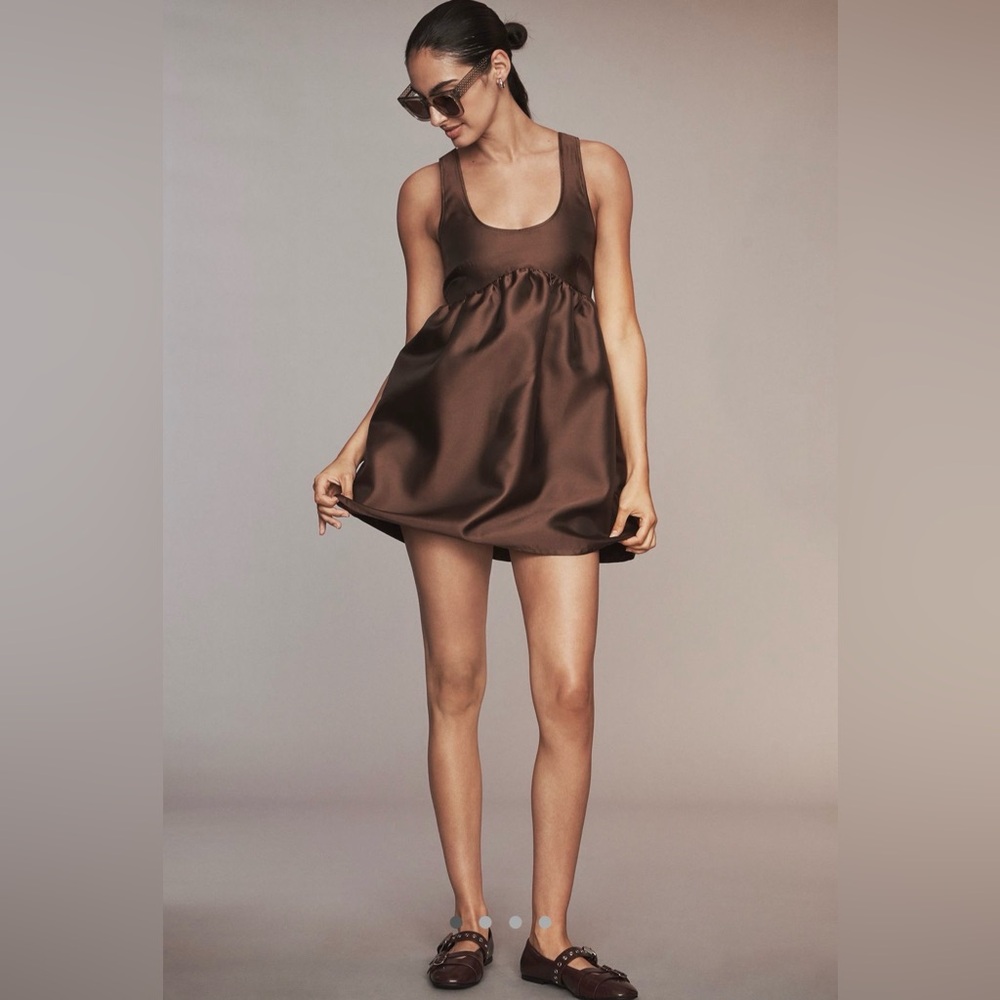 Anthropologie RMN‎ Studio Sleeveless Babydoll Mini
Dress size 10 NWT